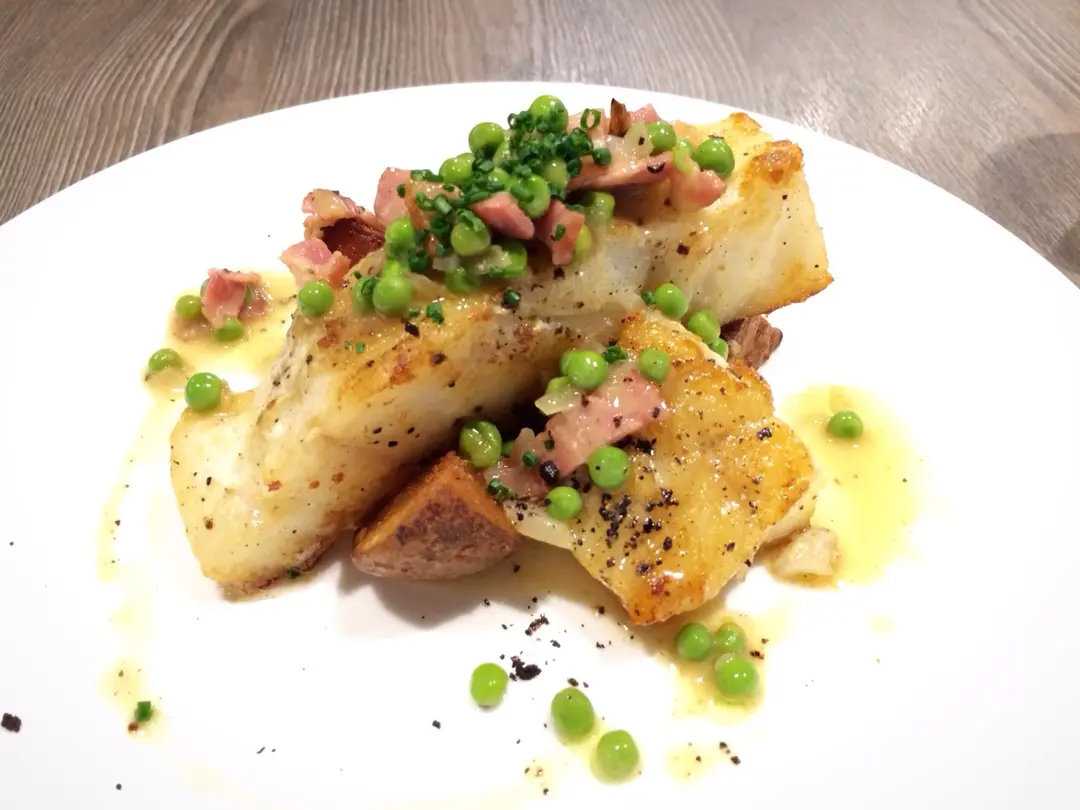 pan fried fish fillet