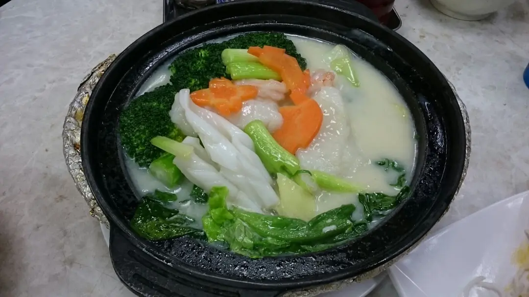 海鲜杂菜煲 $ 56
