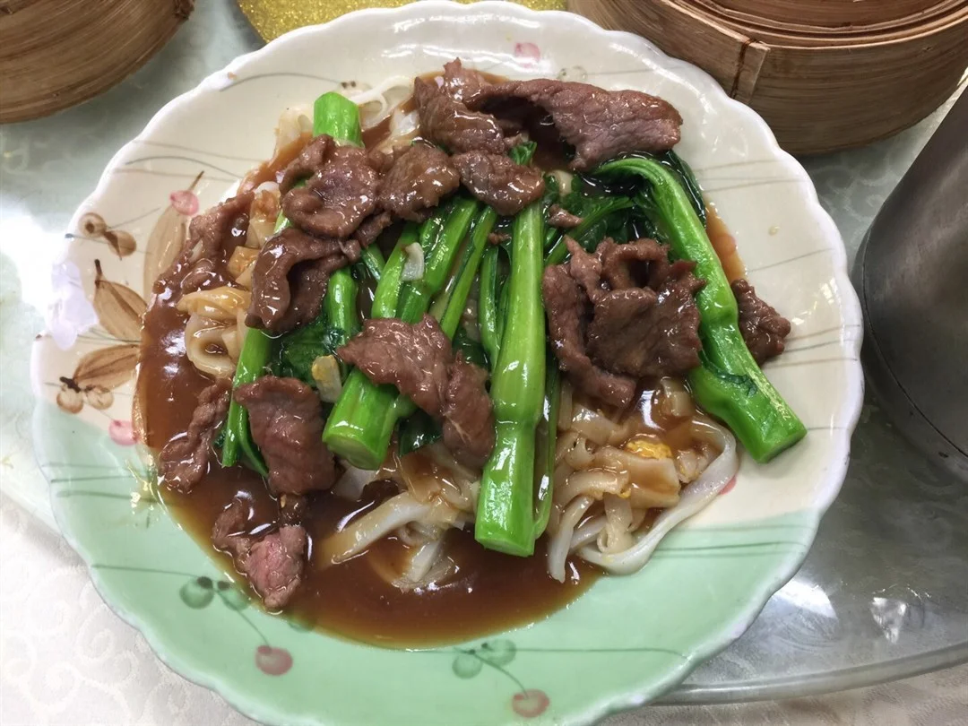 菜远牛肉炒河