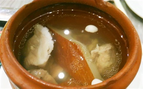 老黃瓜燉唐排 - 西環的潮福蒸氣石鍋