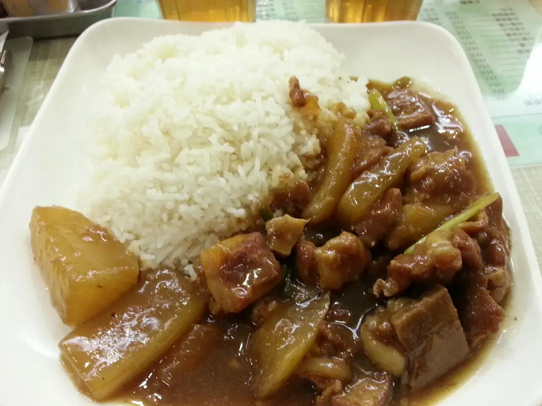 萝卜炆排骨饭 香港荃湾的广发茶餐厅 openrice 香港开饭喇