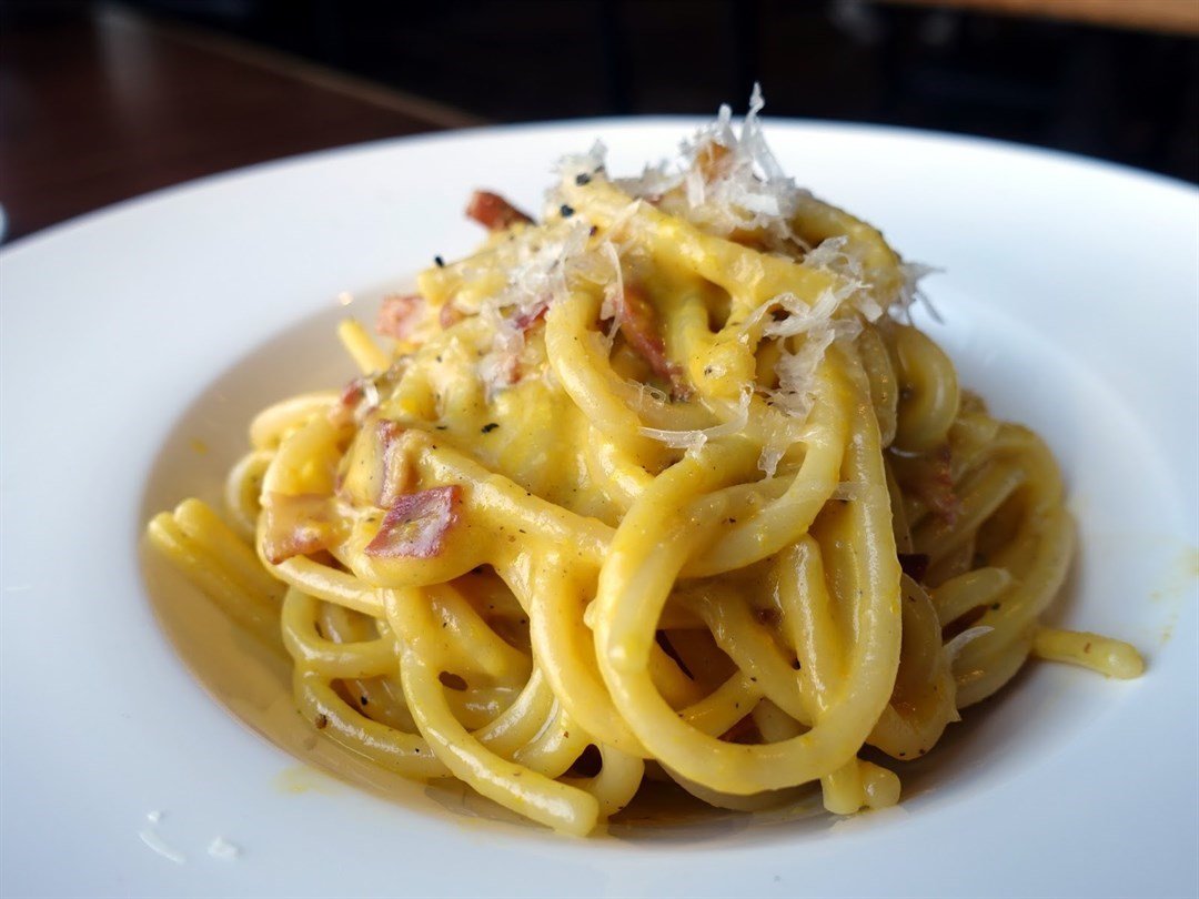 spaghetti carbonara ($128) - i wasn"t particularly hungry