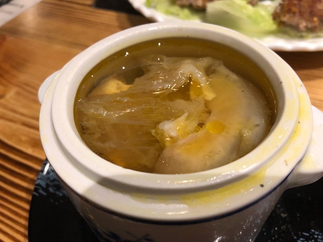 菜胆鸡炖翅