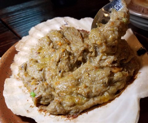 蟹肉甲羅燒 - 西環的神川日本料理