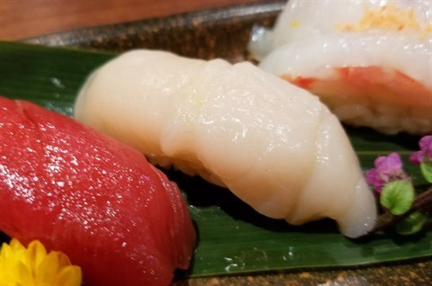 北海道帆立貝壽司 - 淺水灣的笑酤和味炭燒