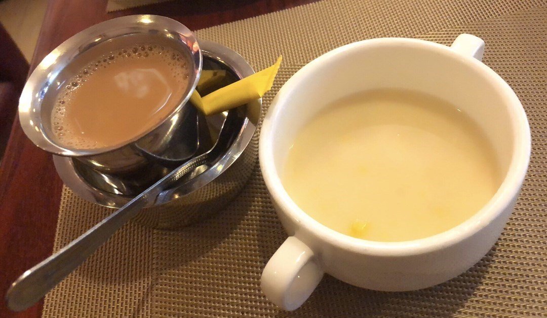 印度奶茶,餐汤