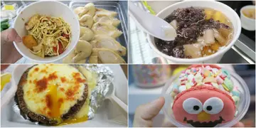 葵涌广场饮饮食食（一）2楼新开小食店	 捞鸡烤菇芋圆好吸引（有片）