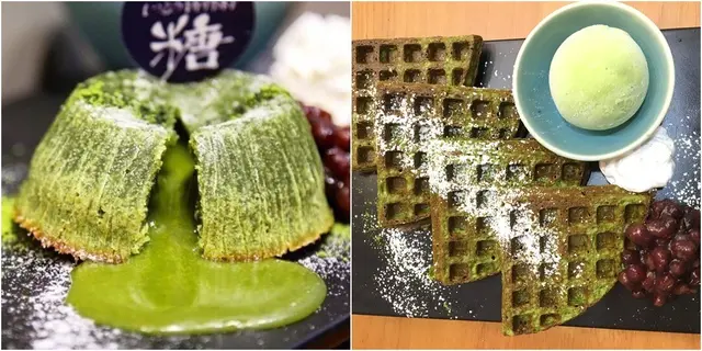 【新店直擊】甜品沙漠天水圍 新開隱世小店 要試抹茶麻糬窩夫抹茶心太軟請早(有片)