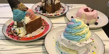 超鬆軟!獨角獸三色梳乎厘班戟