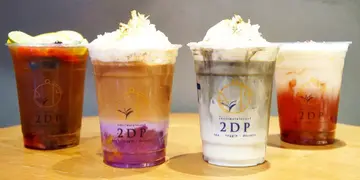 名画主题奶茶+自家制紫薯圆！尖沙咀人气餐厅新茶饮