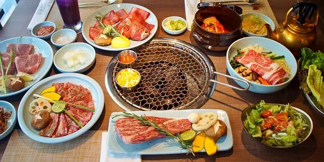 炭燒原條韓牛肋眼上蓋  旺角新開韓烤店