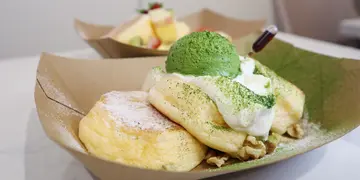 幸福Pancake首次进驻九龙！尖沙咀新店限定宇治抹茶浓厚慕斯班戟(有片)