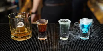 铜锣湾新开海景空中酒吧餐厅 必饮创意 shooter风林火山+必食松露干炒牛河(有片)