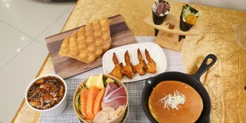 將軍澳掃街新熱點   足料海膽手卷 +創新芋圓雞蛋仔