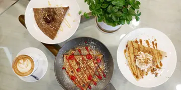 加拿大过江龙Café Crêpe进驻尖沙咀 新店期间限定蒙地卡罗朱古力法式薄饼(有片)