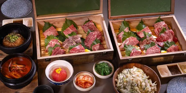 【獨家快閃1送1】9品和牛寶盒 人均$84起嘆日式燒肉套餐