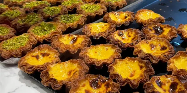 香港6大千層蛋撻推介 福岡過江龍、開心果酸種蛋撻