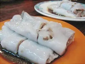 即拉白滑靚腸粉