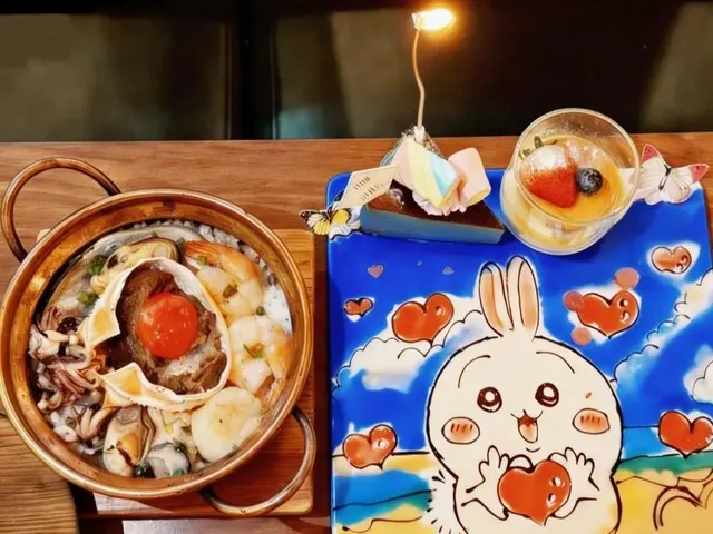 【日式煲仔飯】+【生日畫碟 、客人自定想畫甚麼】