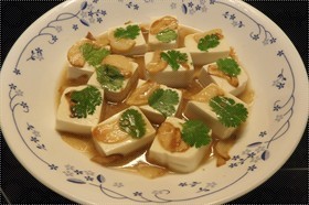 蒜香蒸豆腐 
