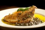 Skate Wings with Butter Caper Sauce 