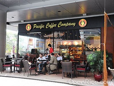 Pacific Coffee American Salad Coffee Shop Casual Drink in Wan