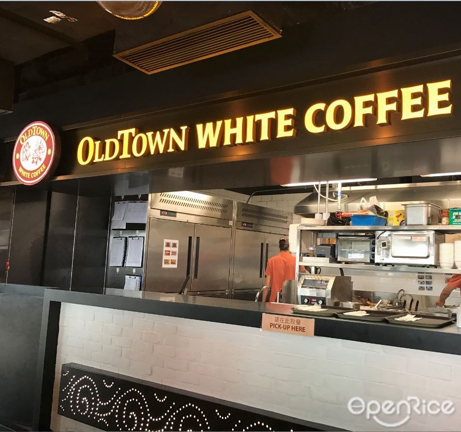 Old Town White Coffee S Menu Singaporean Coffee Shop In Chek Lap