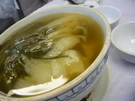 大白菜燉豬肺湯