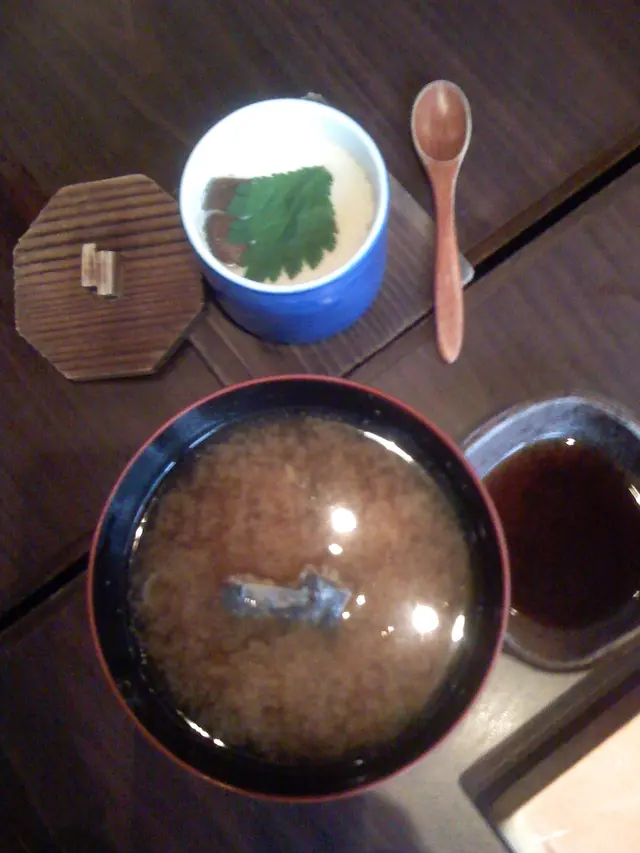 麵豉湯,茶杯蒸蛋