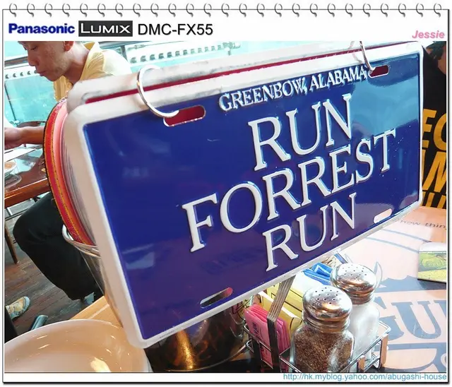 圖1. Run Forrest Run牌