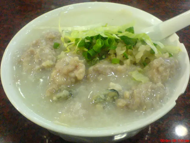 也是22蚊o既蠔仔肉丸粥(大)