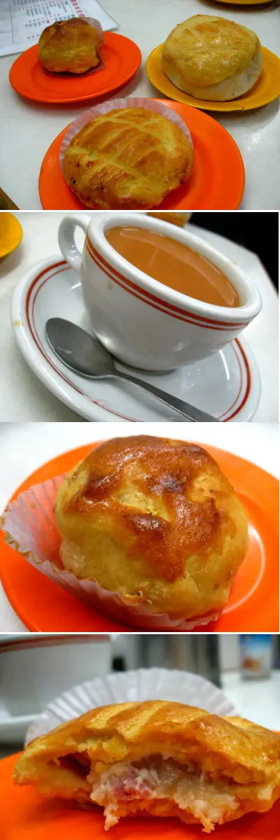 包餅奶茶是為蛇竇重要一環