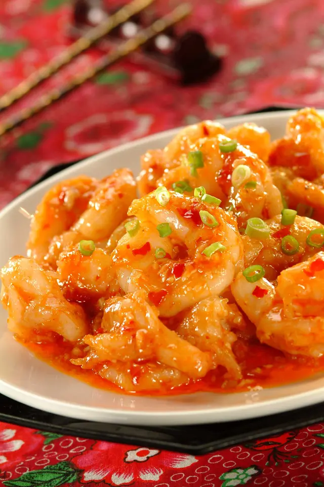 鱼香虾球   鱼香虾球