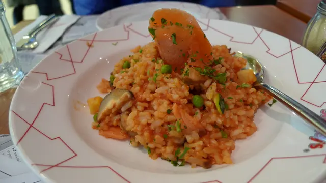 煙三文魚意大利飯