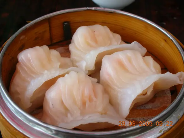 蒸得太耐的蝦餃