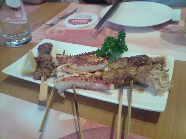 雞腎/魷魚鬚/金菇牛: OK!