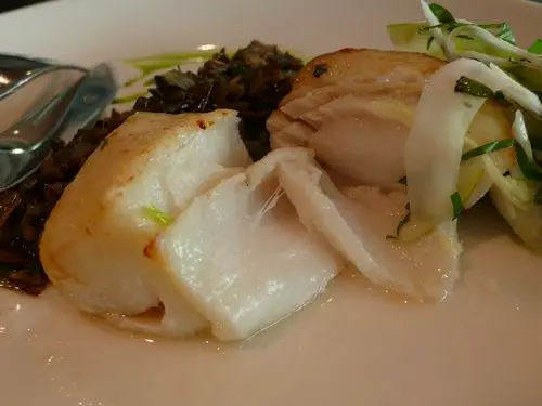 嫩滑的鱈魚肉