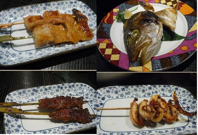 燒魚頭是限定的,因為劏幾多魚,才有幾多個,串燒不錯但比較油