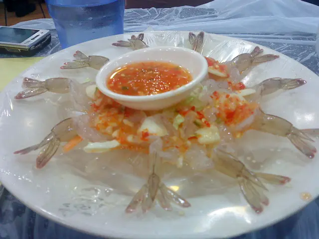 生蝦刺身