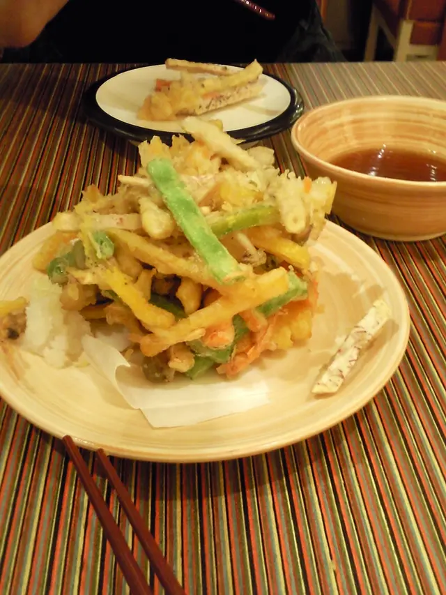 炸蝦野菜餅