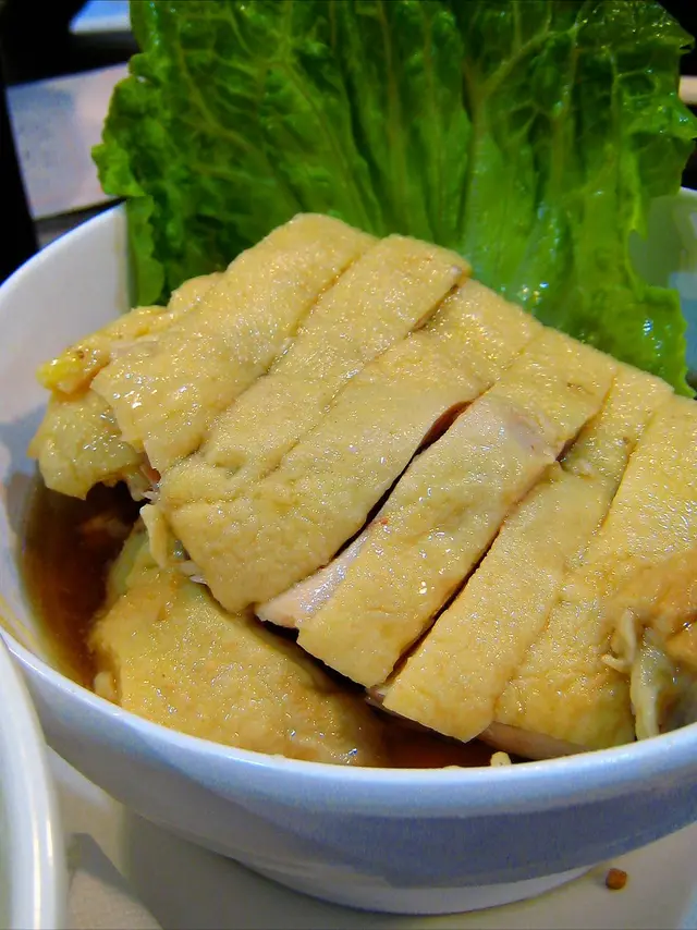 軟皮多肥少肉無味雞, 配過苦酒汁