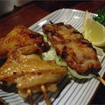 串燒：雞中翼、味噌豬Toro