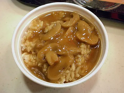 辣汁蘑菇香飯(普通)