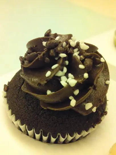 巧克力Cup cake,蠻不錯