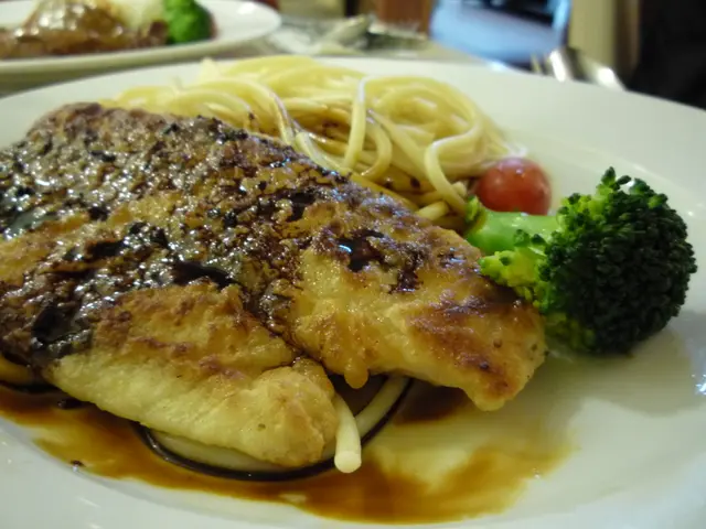 豉油煎龍利柳午餐