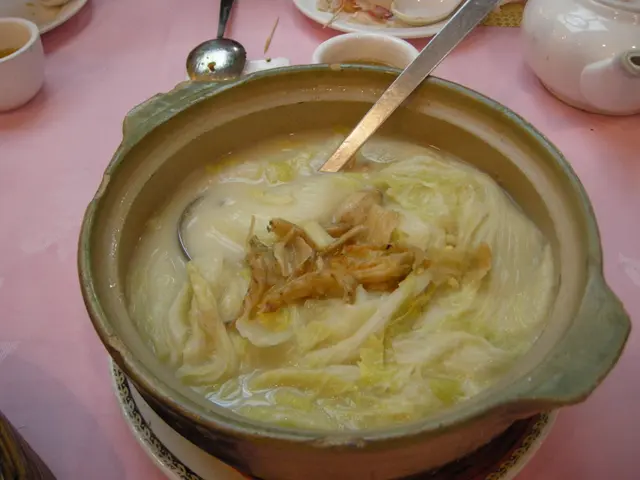 魚湯蝦乾浸津白