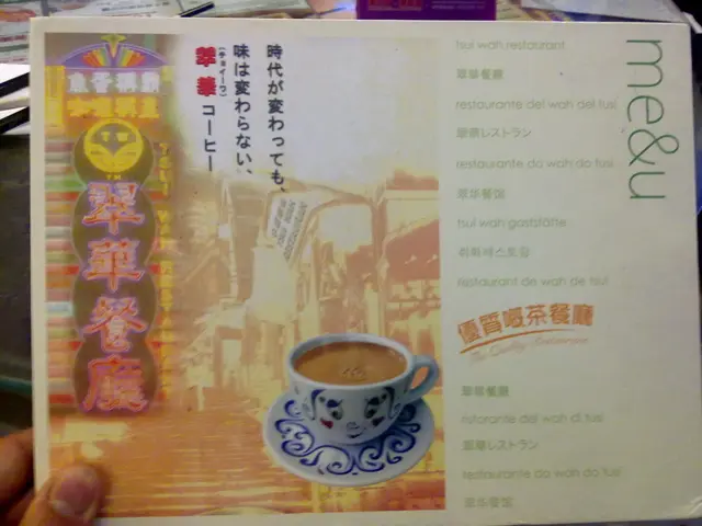 餐牌有多國語言,值此可推廣香港的飲食文化