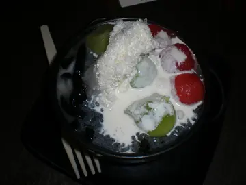 黑珍珠意大利涼粉