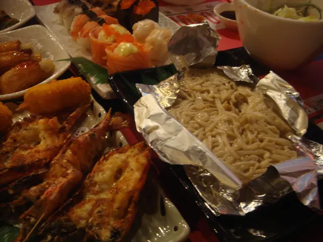 燒大龍~~炒金菇