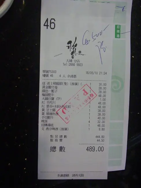 這晚全部點選之食物